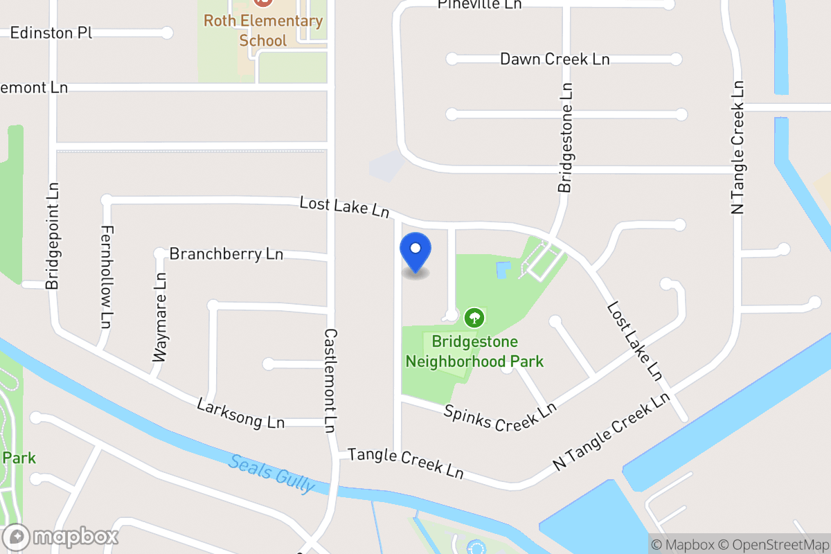 Map of 21410 Slippery Creek Ln, Spring