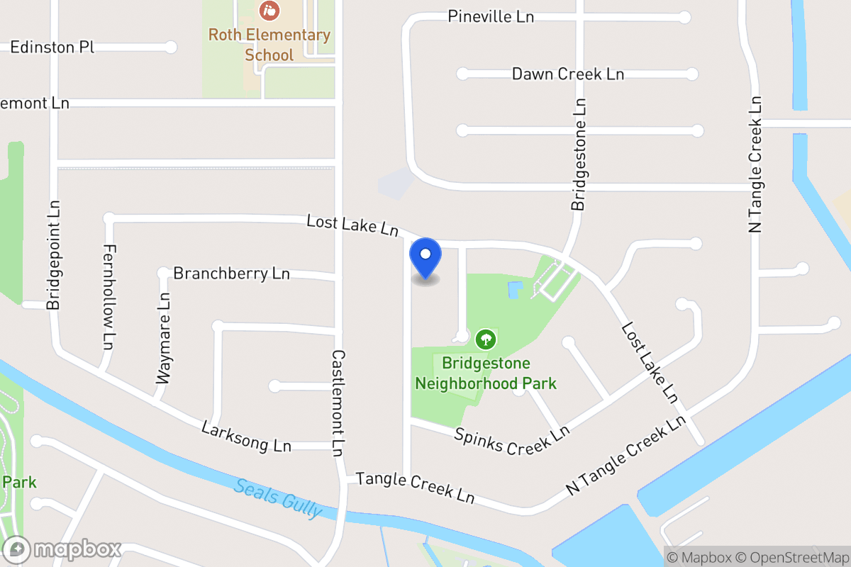 Map of 21414 Slippery Creek Ln, Spring