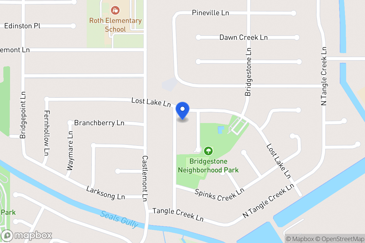 Map of 21418 Slippery Creek Ln, Spring
