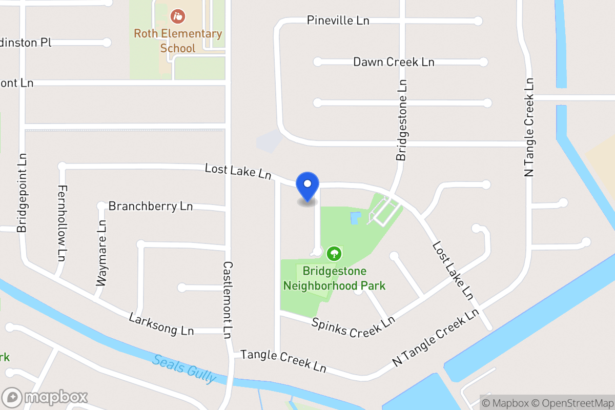 Map of 21423 Oak Bridge Ln, Spring