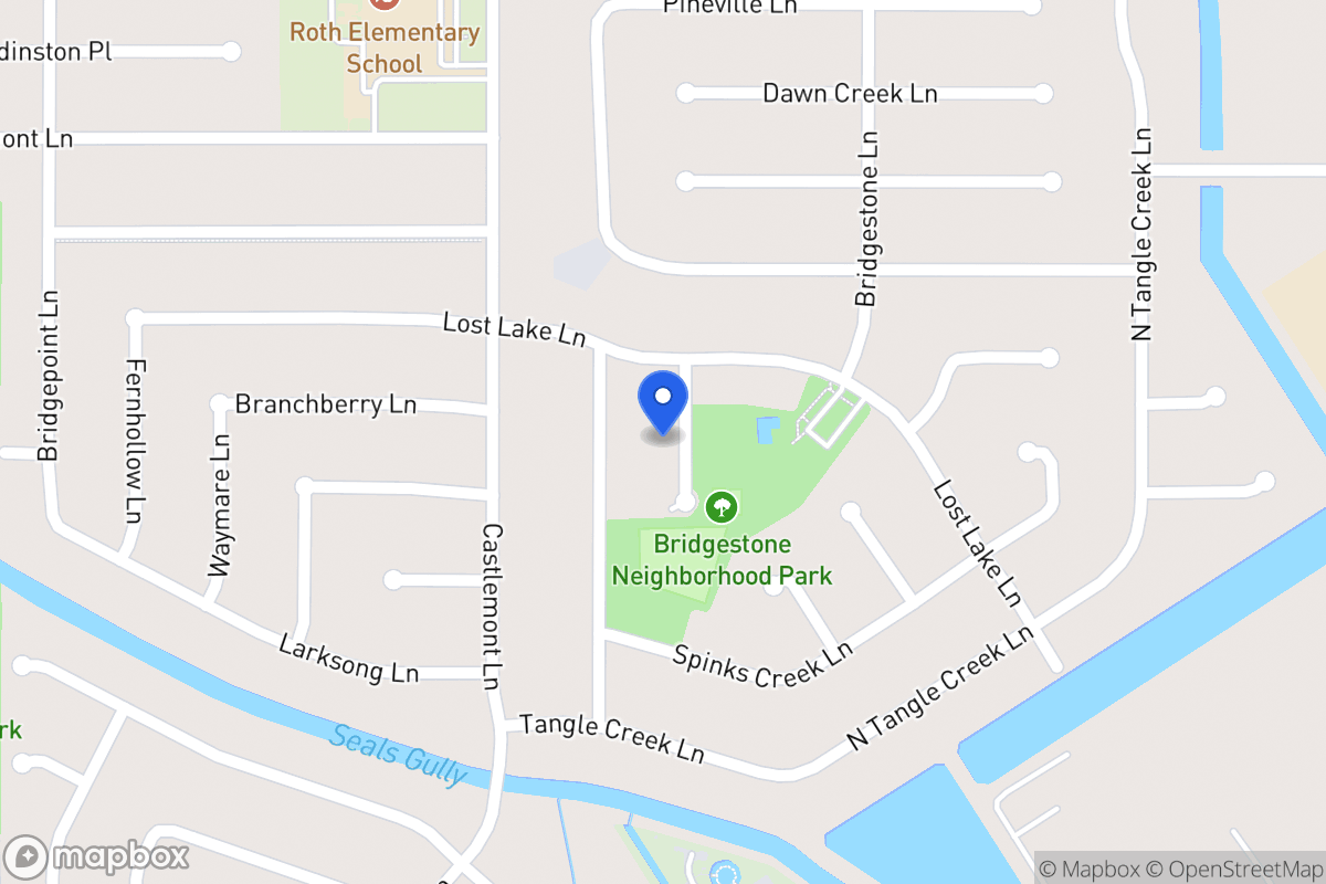 Map of 21415 Oak Bridge Ln, Spring