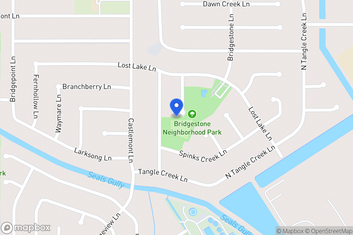 Map of Oak Bridge Ln, Spring