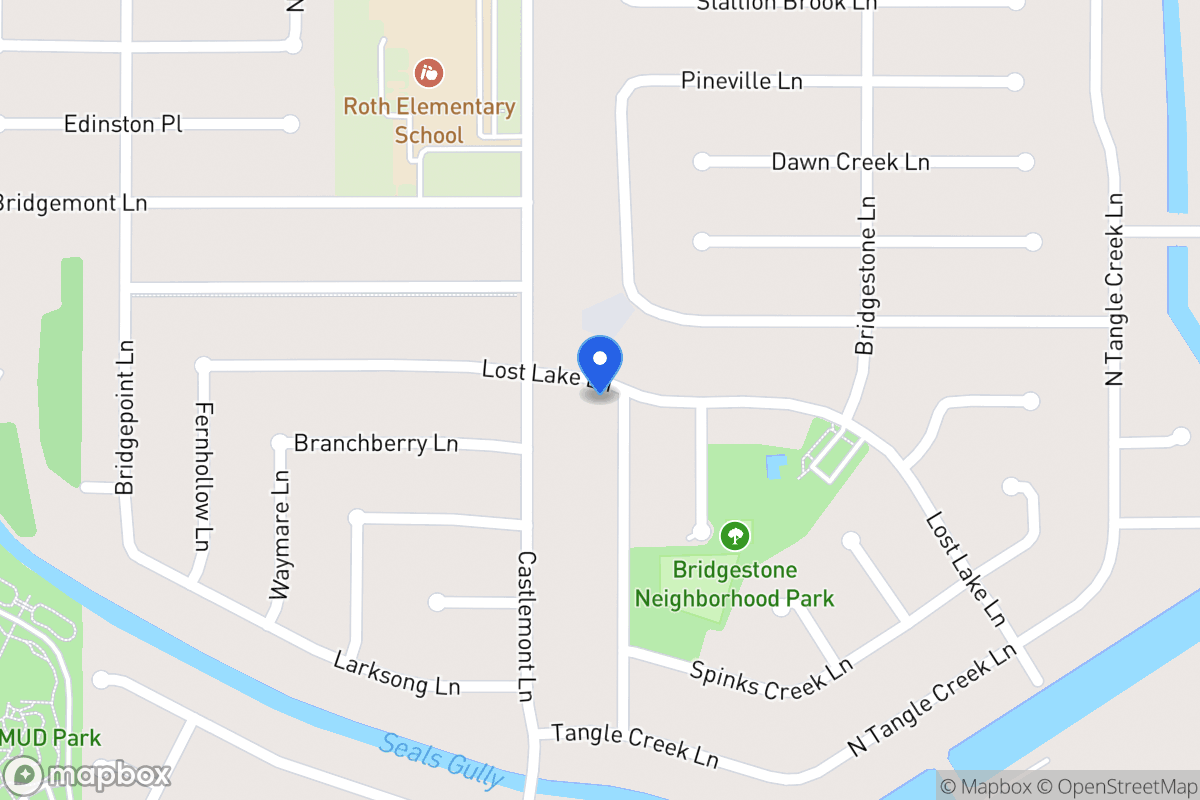 Map of 21427 Slippery Creek Ln, Spring