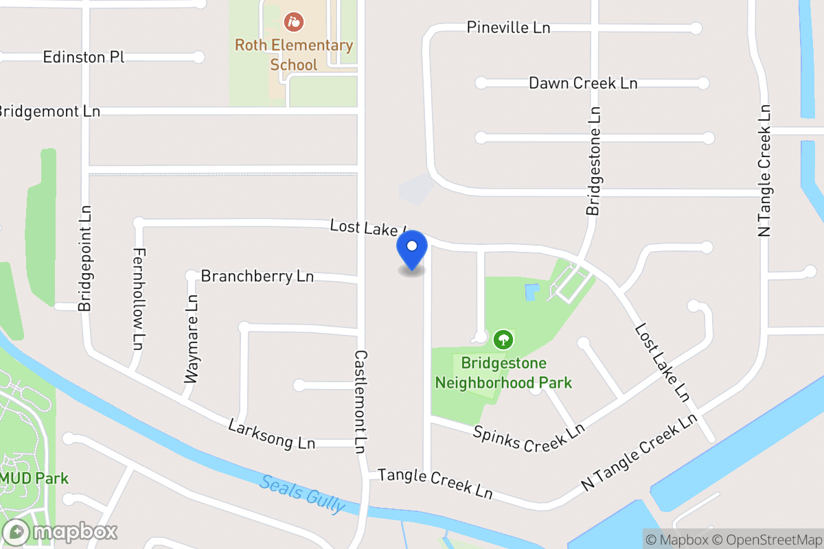 Map of 21419 Slippery Creek Ln, Spring