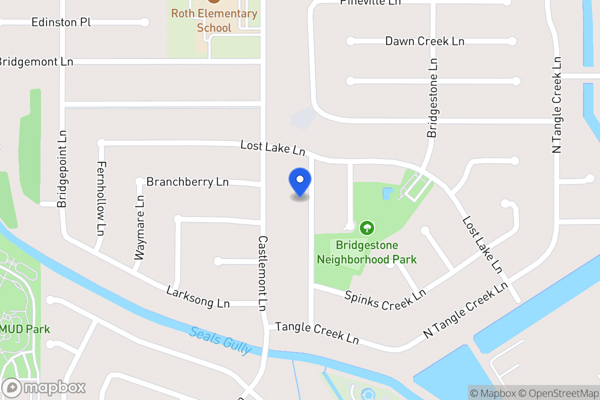 Map of 21411 Slippery Creek Ln, Spring