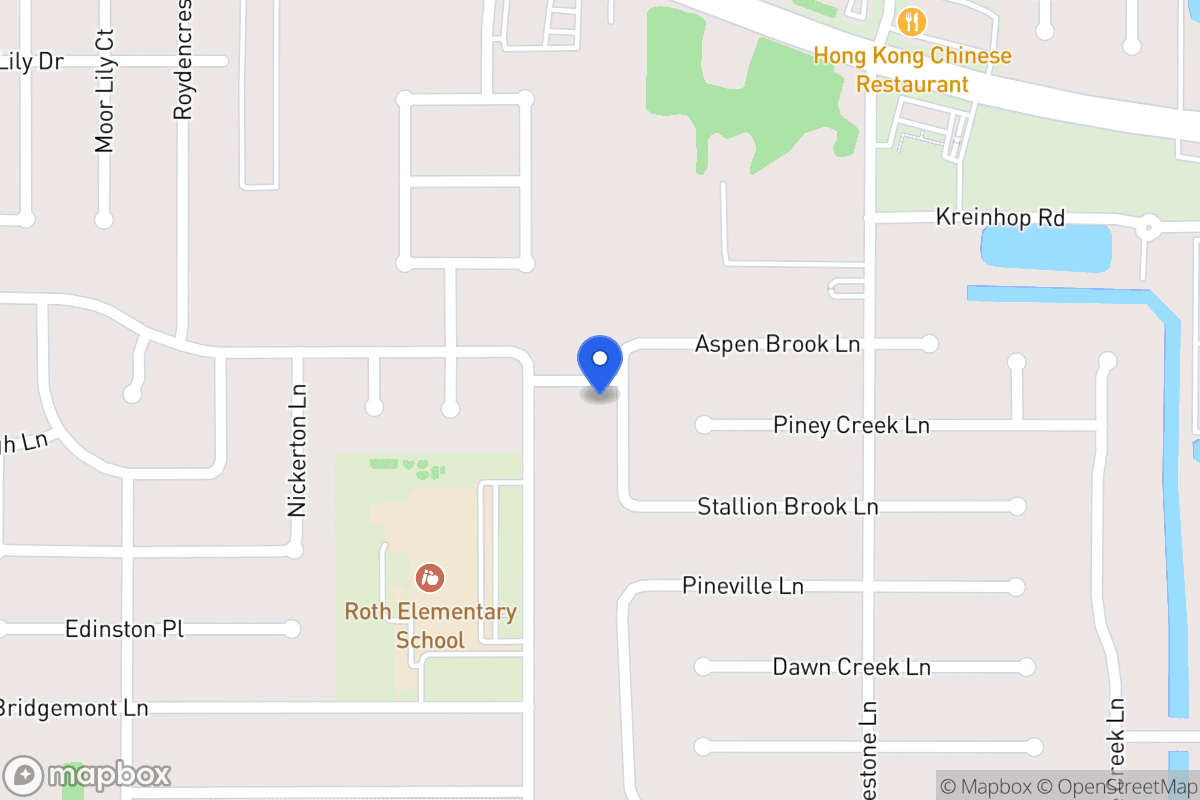 Map of 21727 Slippery Creek Ln, Spring