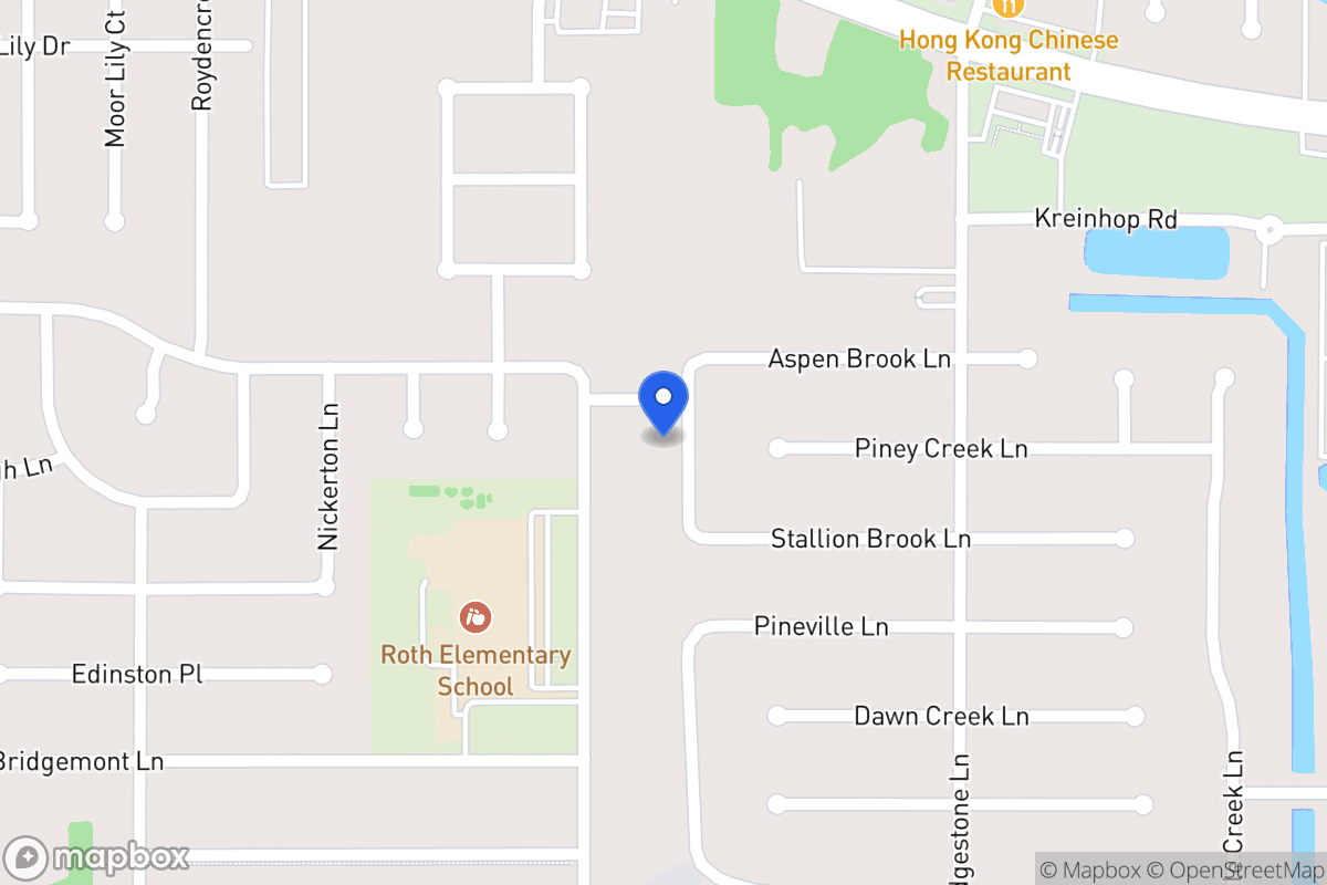 Map of 21723 Slippery Creek Ln, Spring