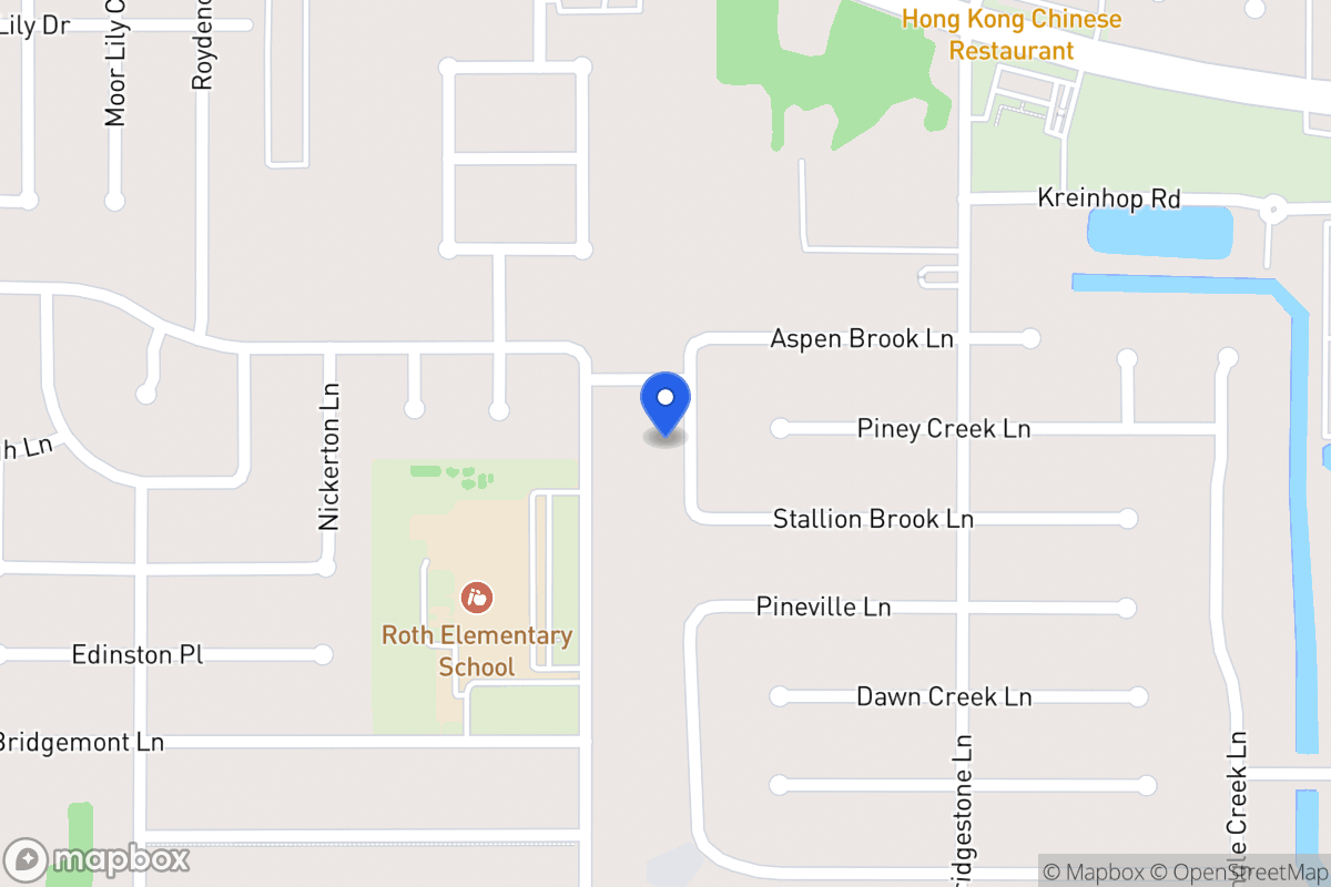 Map of 21719 Slippery Creek Ln, Spring