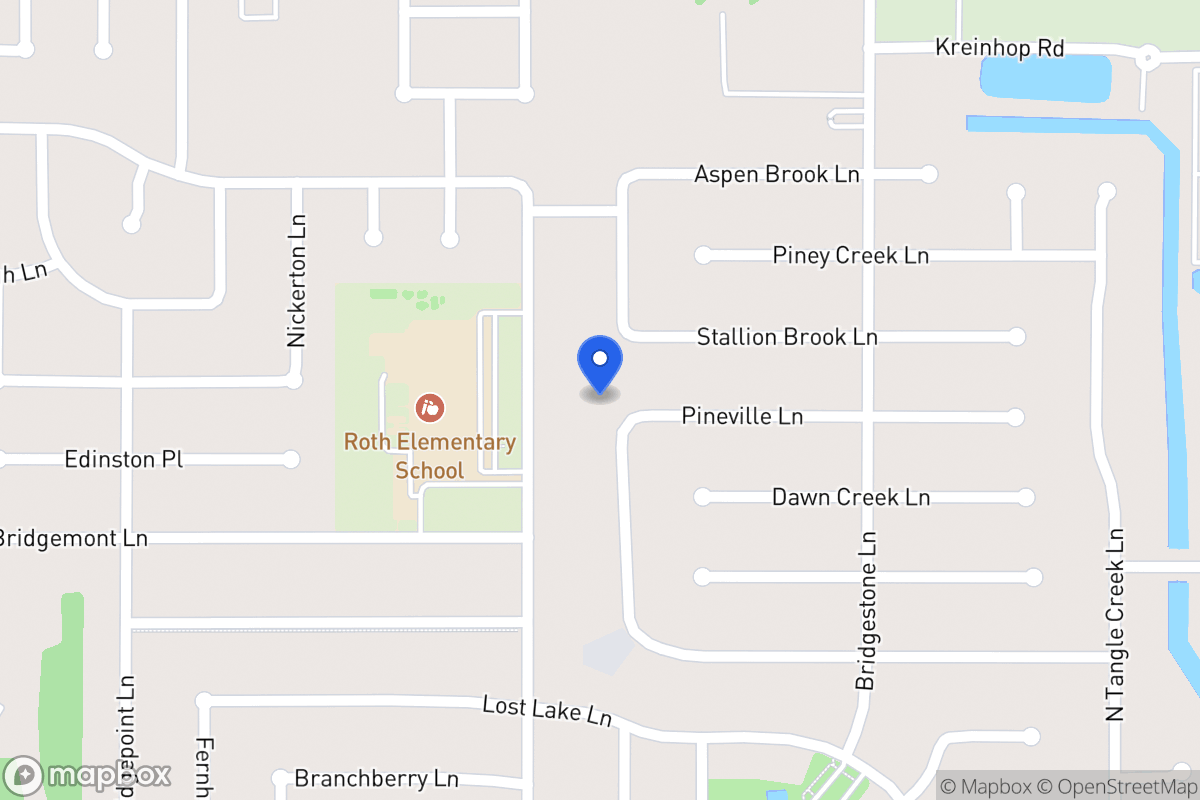 Map of 21623 Slippery Creek Ln, Spring