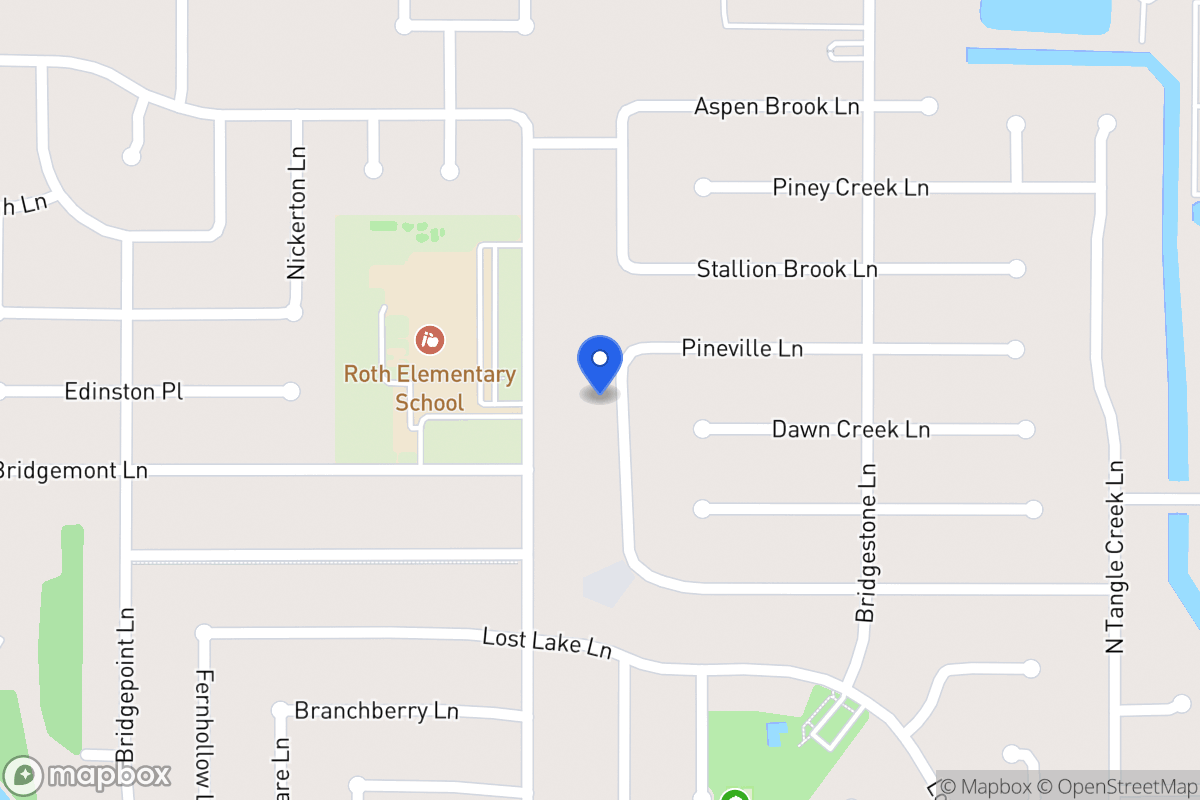 Map of 21611 Slippery Creek Ln, Spring