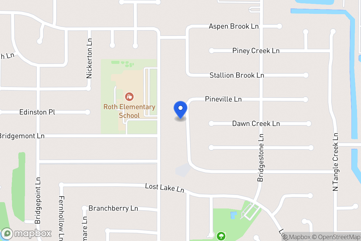 Map of 21607 Slippery Creek Ln, Spring
