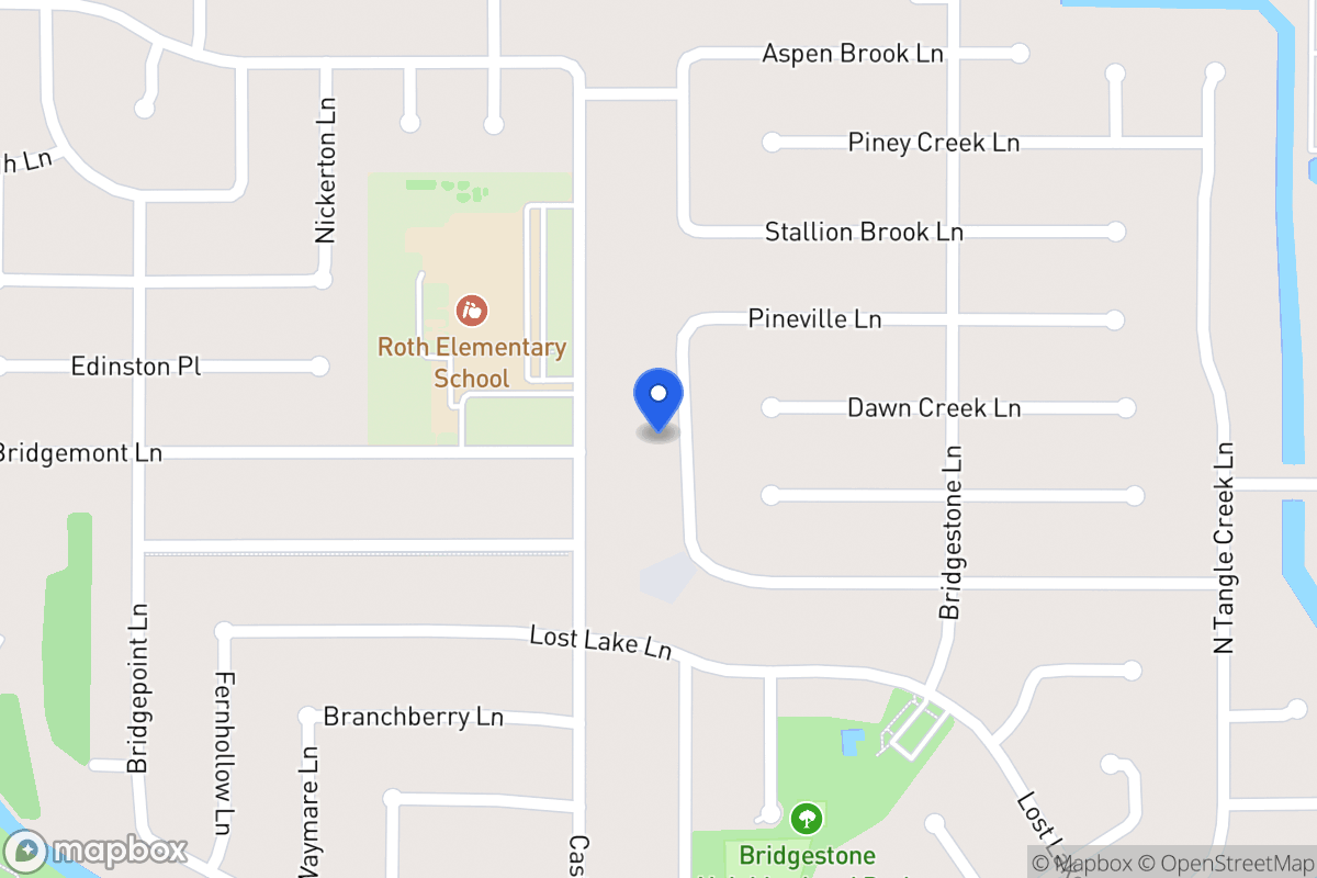 Map of 21523 Slippery Creek Ln, Spring