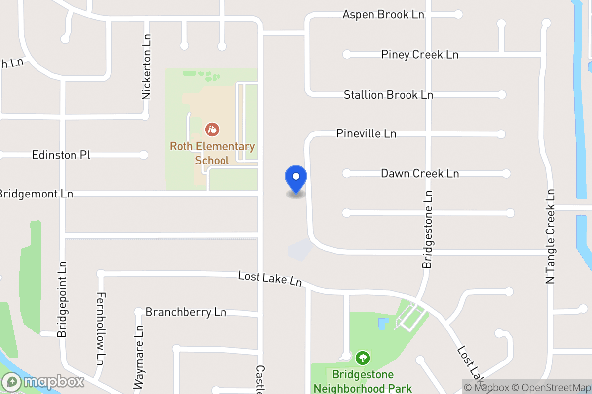 Map of 21519 Slippery Creek Ln, Spring