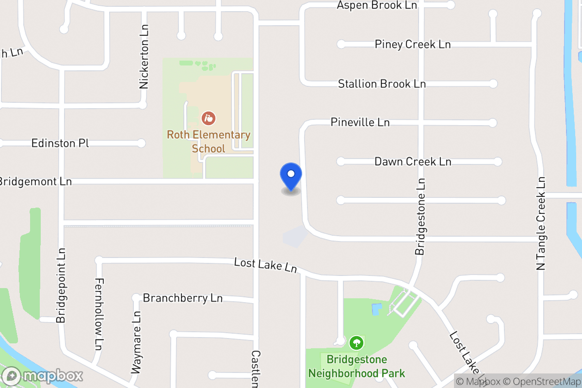 Map of 21515 Slippery Creek Ln, Spring