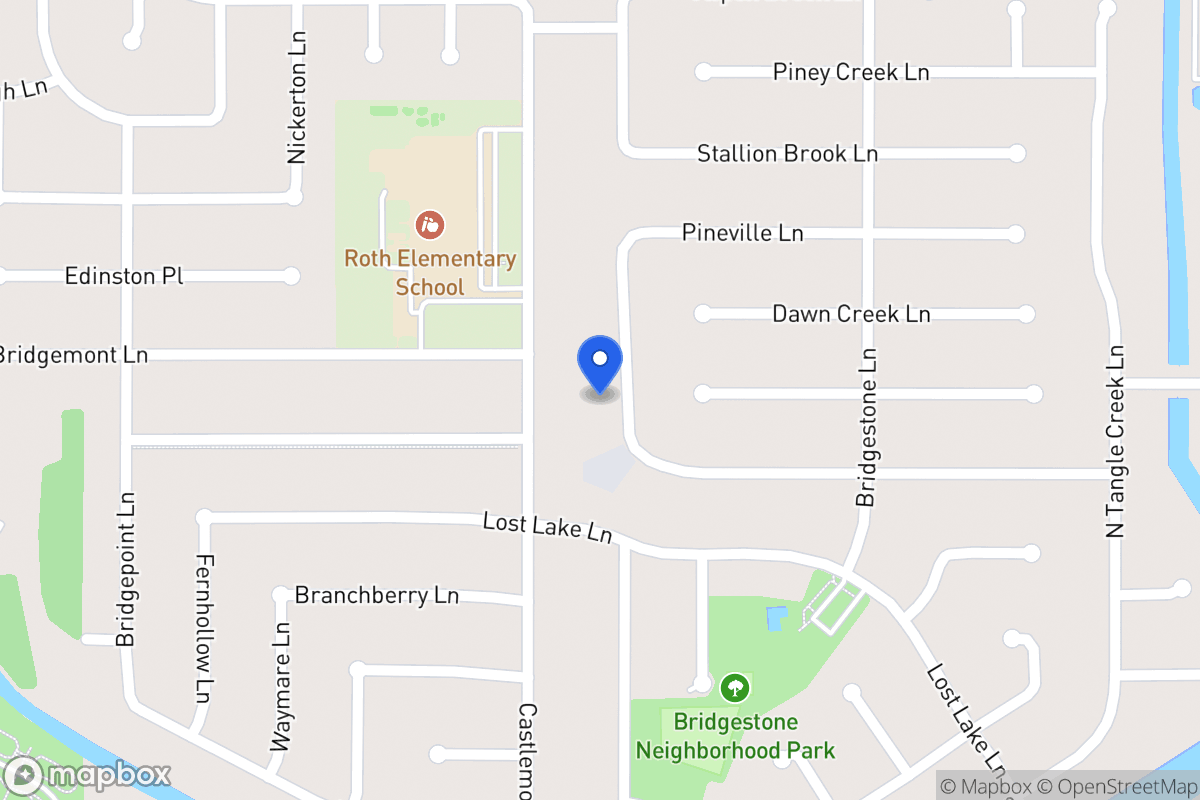 Map of 21511 Slippery Creek Ln, Spring