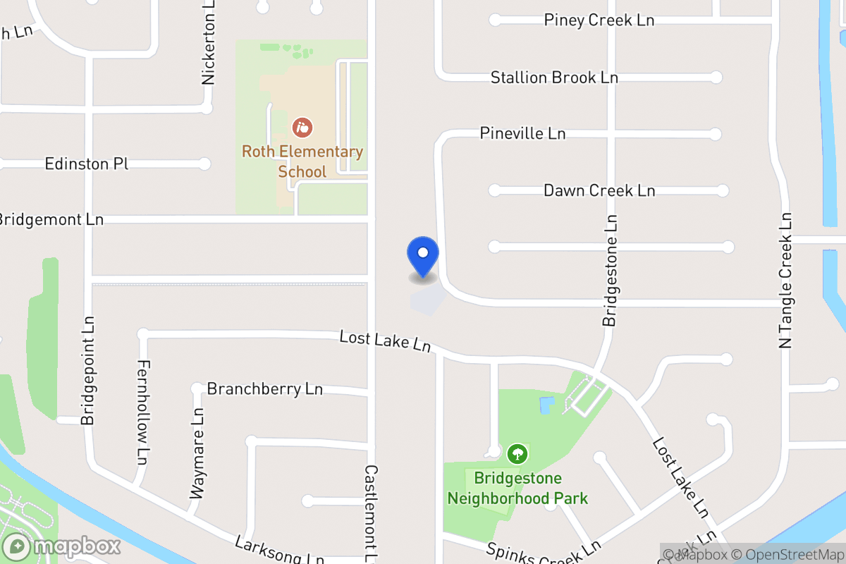 Map of 21505 Slippery Creek Ln, Spring