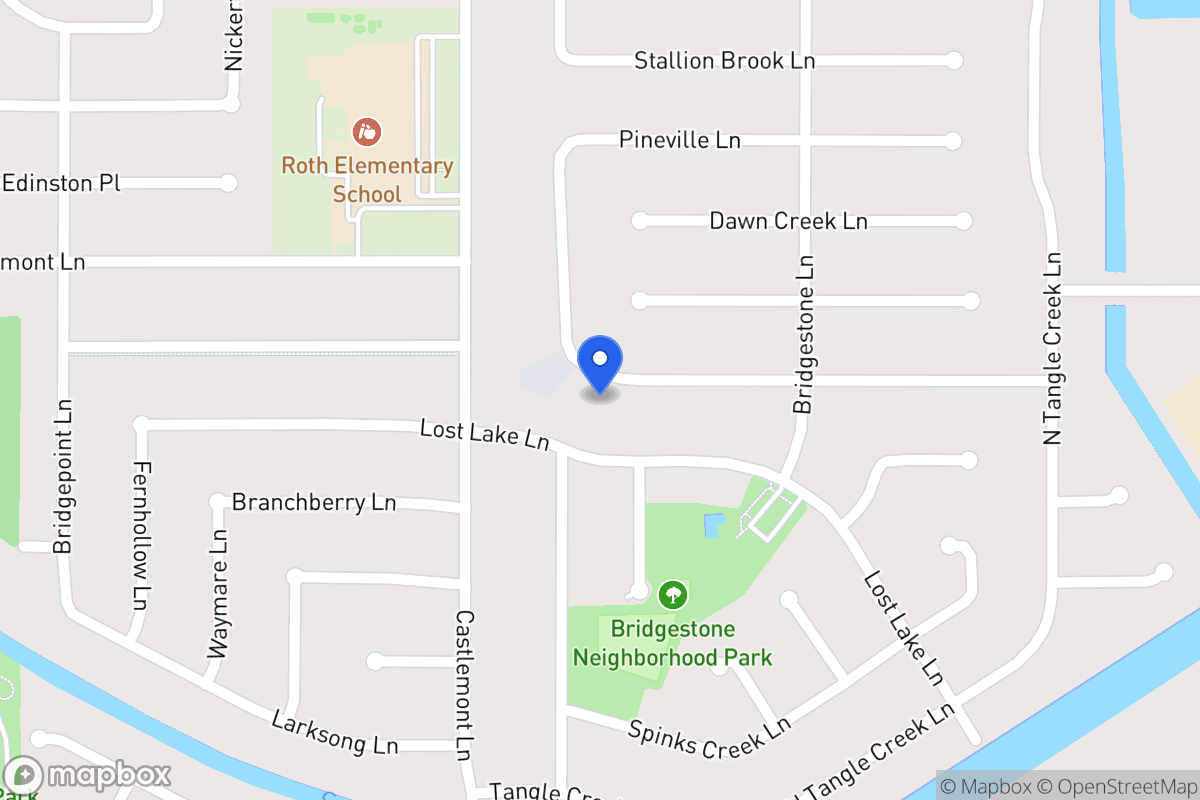 Map of 4523 Owens Creek Ln, Spring
