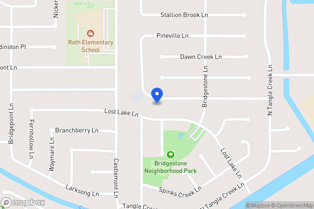 Map of 4519 Owens Creek Ln, Spring