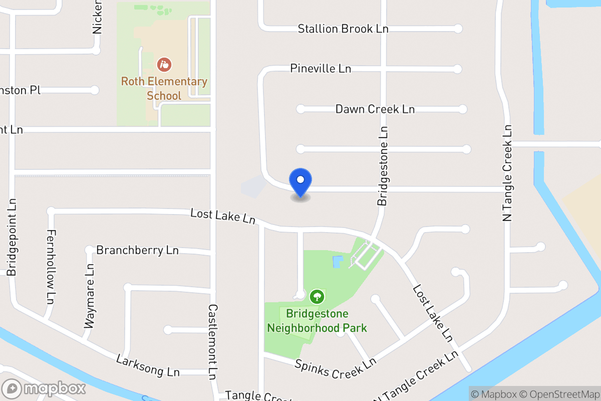 Map of 4515 Owens Creek Ln, Spring