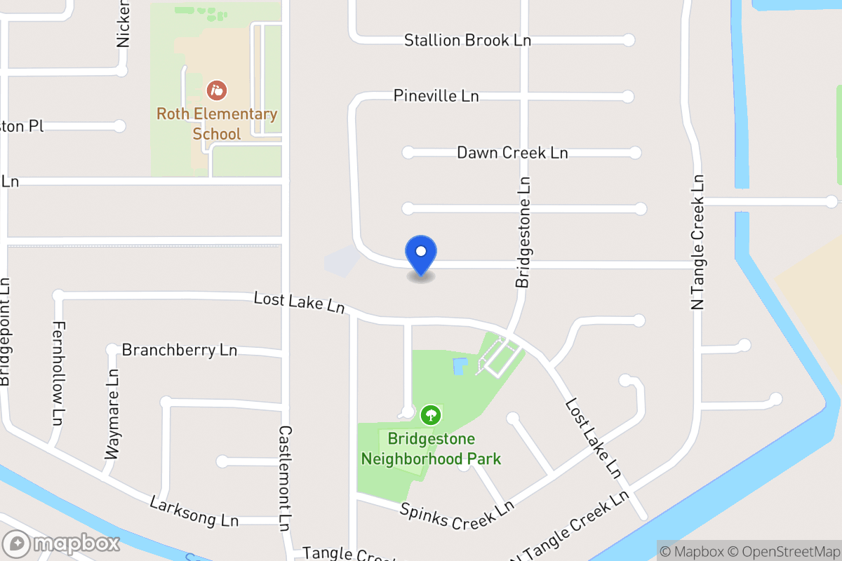 Map of 4511 Owens Creek Ln, Spring