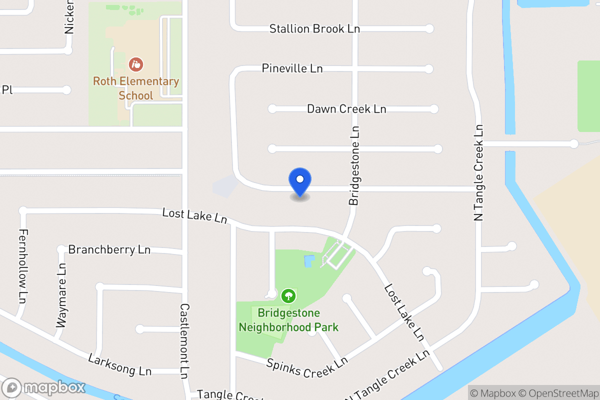 Map of 4503 Owens Creek Ln, Spring