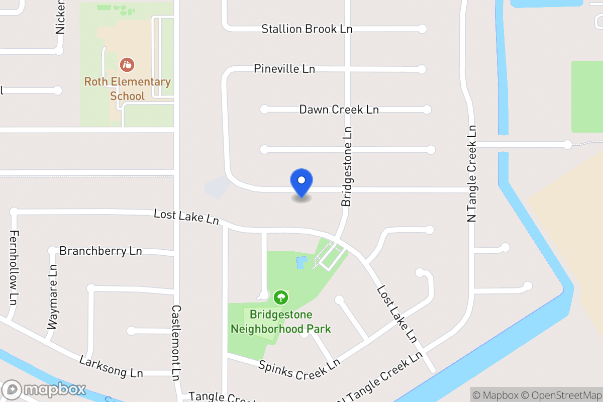 Map of 4419 Owens Creek Ln, Spring
