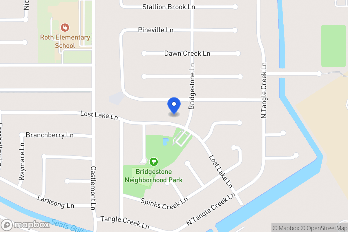 Map of 4410 Lost Lake Ln, Spring
