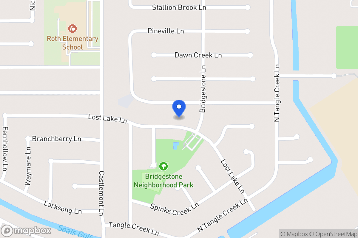 Map of 4414 Lost Lake Ln, Spring