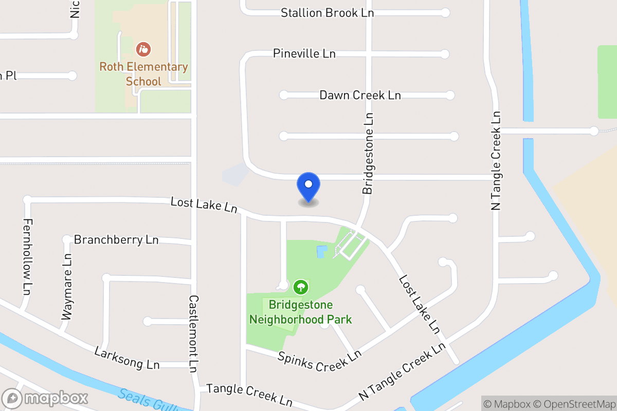 Map of 4502 Lost Lake Ln, Spring