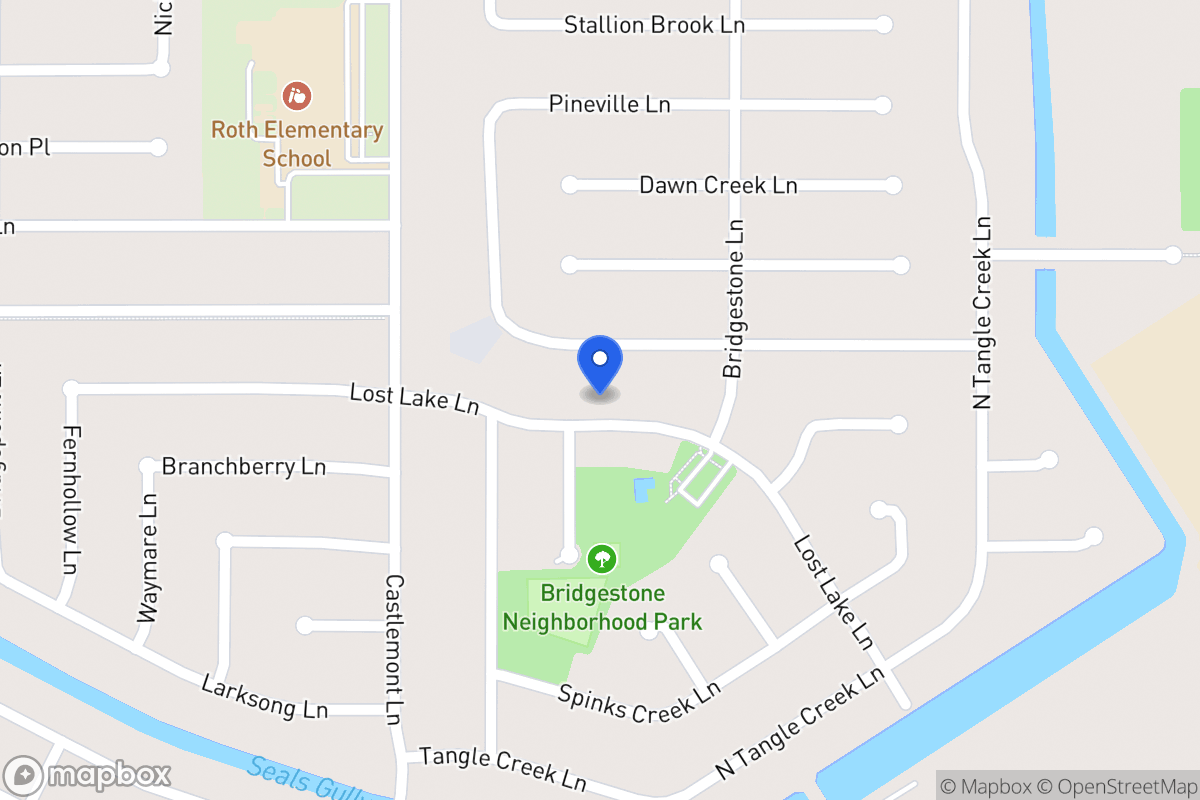 Map of 4506 Lost Lake Ln, Spring
