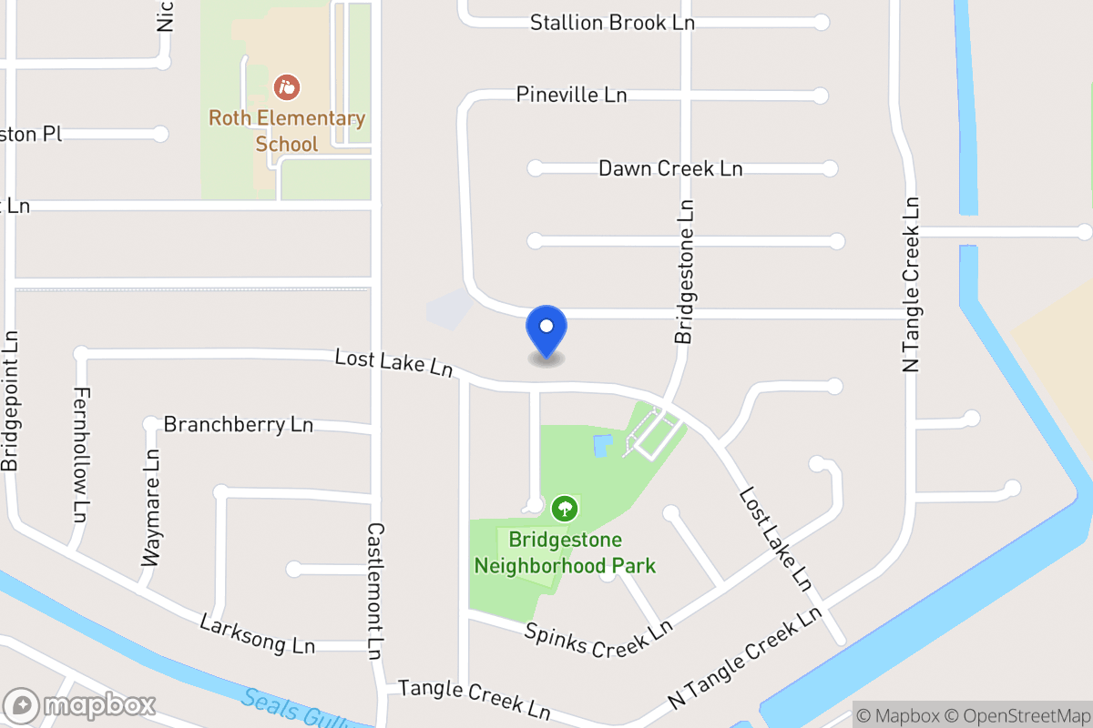 Map of 4510 Lost Lake Ln, Spring