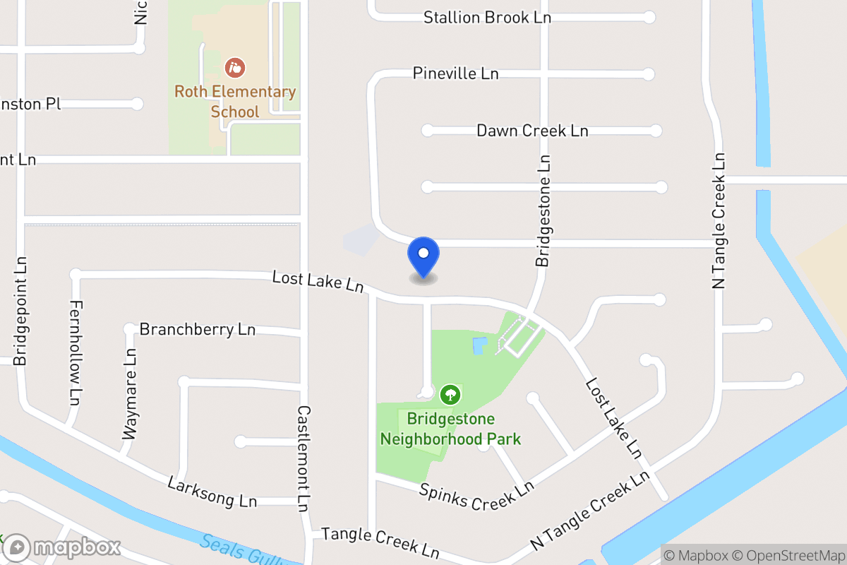 Map of 4514 Lost Lake Ln, Spring