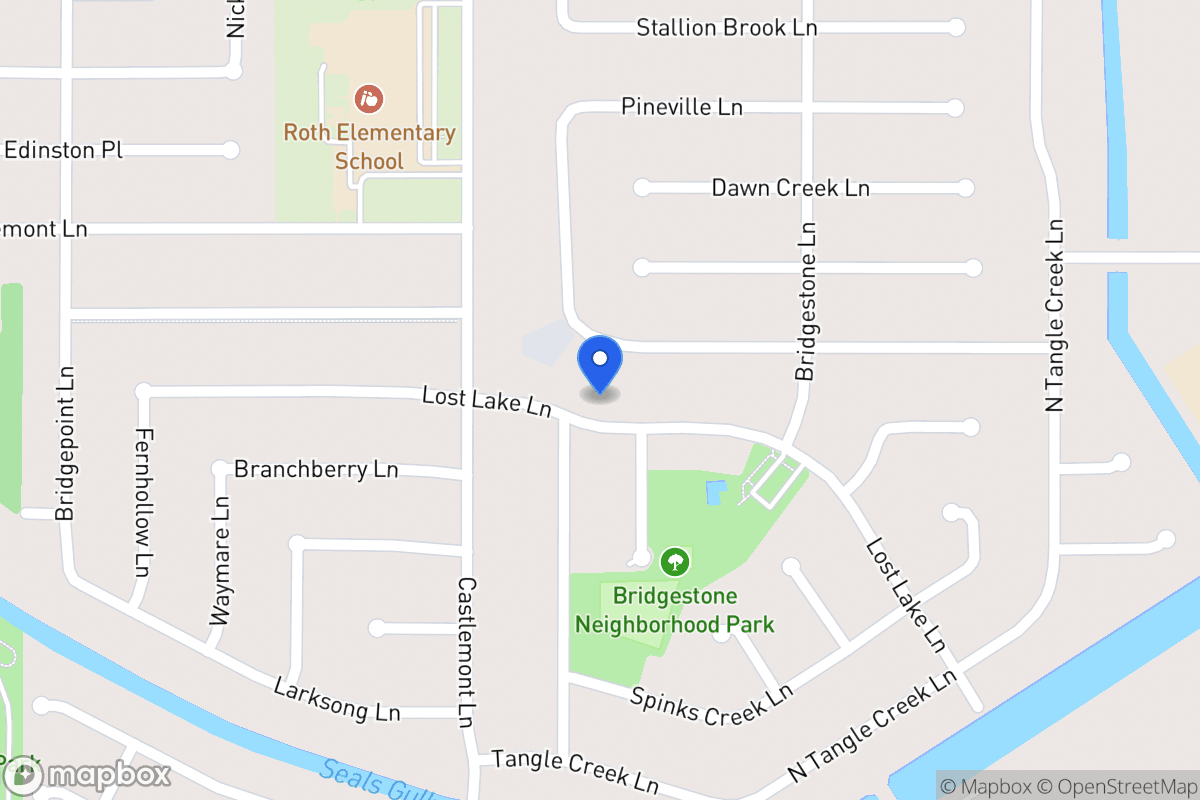 Map of 4602 Lost Lake Ln, Spring