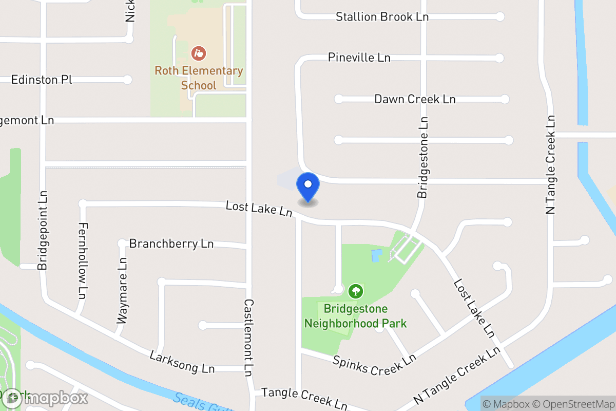 Map of 4606 Lost Lake Ln, Spring