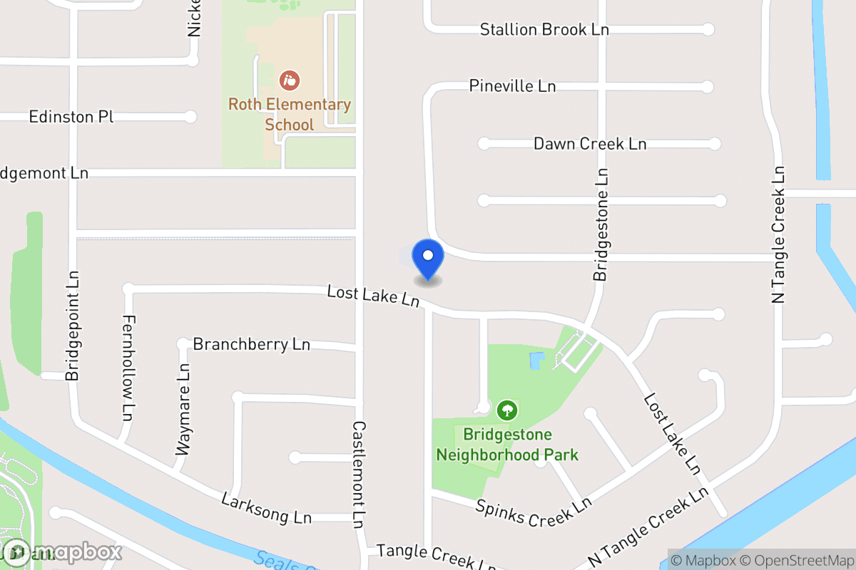 Map of 4610 Lost Lake Ln, Spring