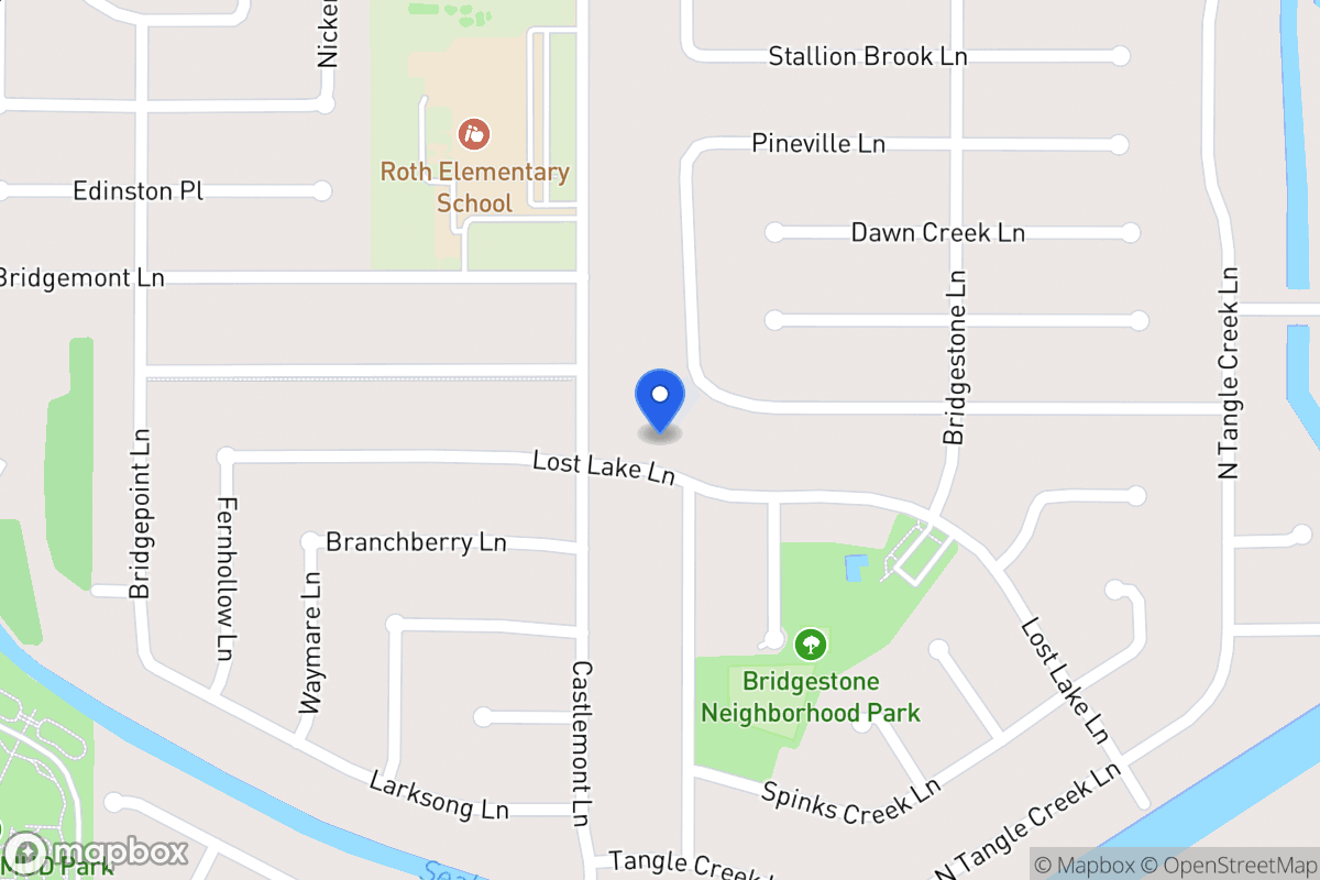 Map of 4614 Lost Lake Ln, Spring