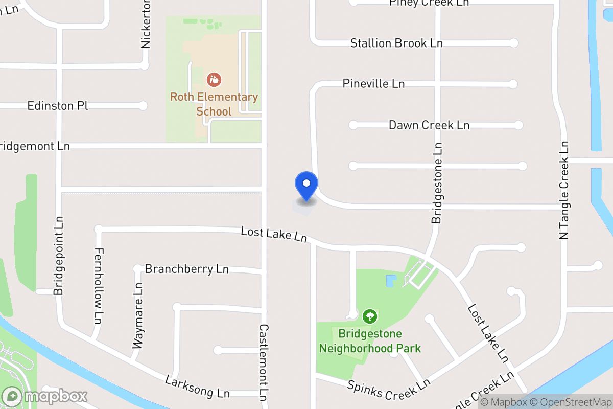Map of 21501 Slippery Creek Ln, Spring