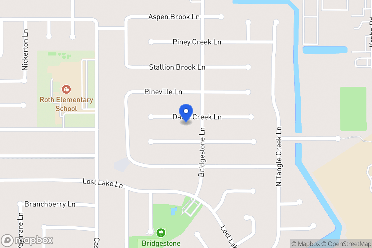 Map of 4411 Dawn Creek Ln, Spring