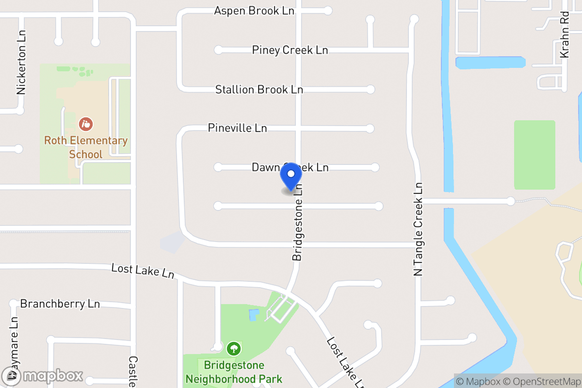 Map of 4402 Shalom Creek Ln, Spring