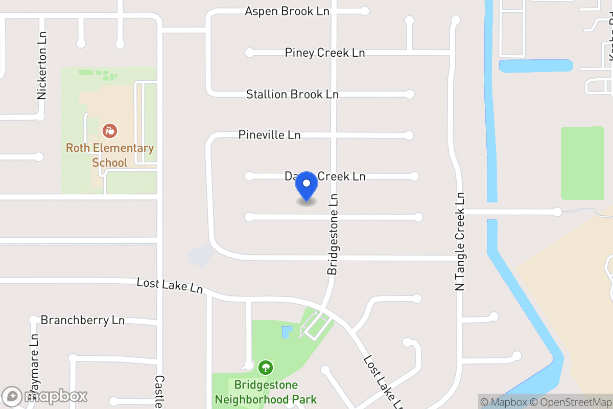 Map of 4410 Shalom Creek Ln, Spring