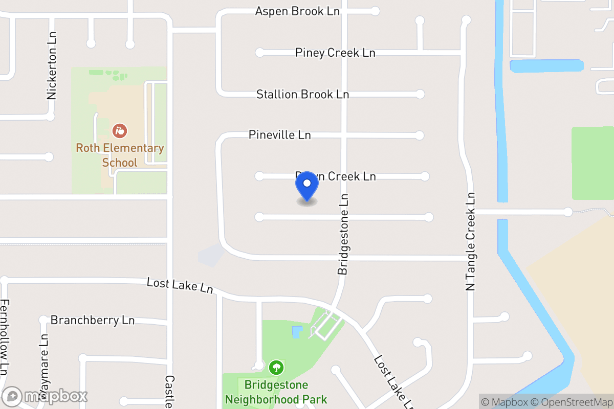 Map of 4414 Shalom Creek Ln, Spring