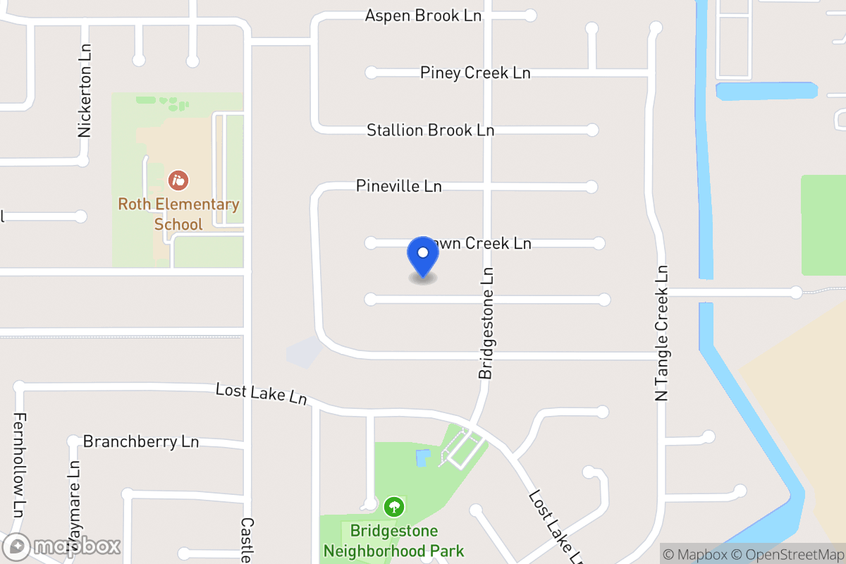 Map of 4418 Shalom Creek Ln, Spring