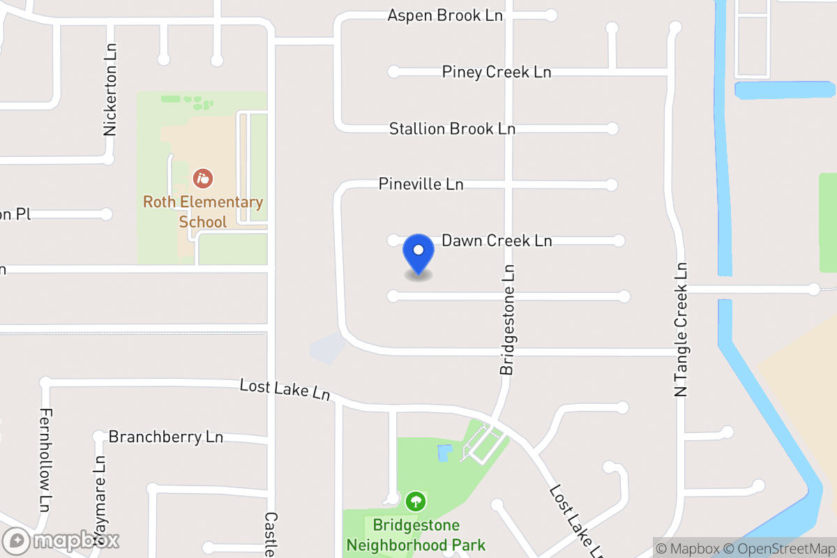 Map of 4506 Shalom Creek Ln, Spring