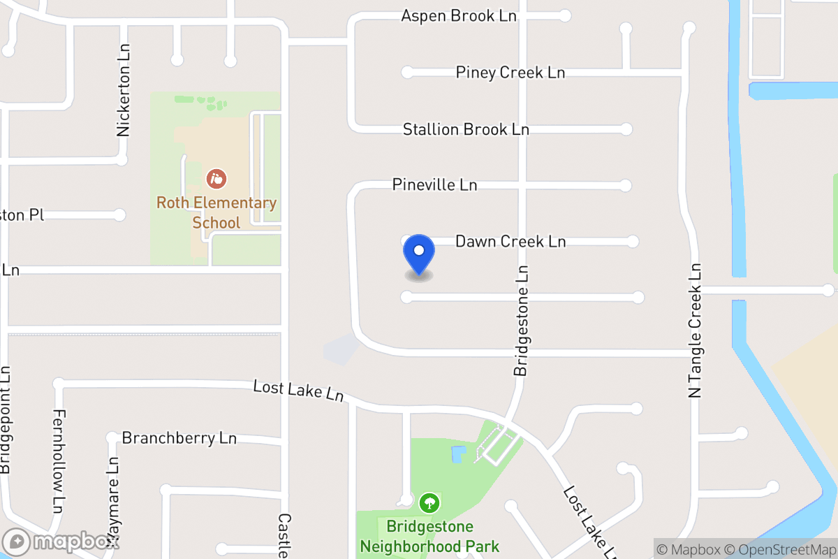 Map of 4510 Shalom Creek Ln, Spring