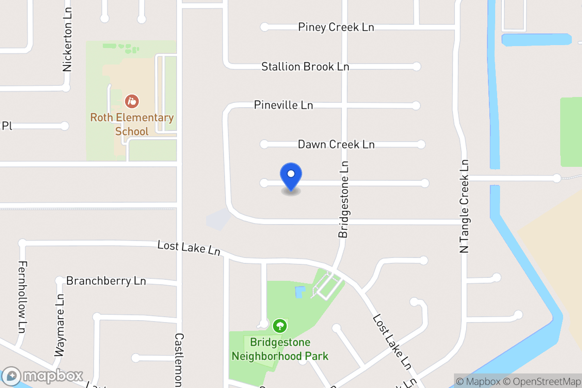 Map of 4503 Shalom Creek Ln, Spring