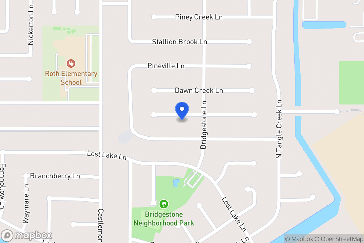 Map of 4415 Shalom Creek Ln, Spring