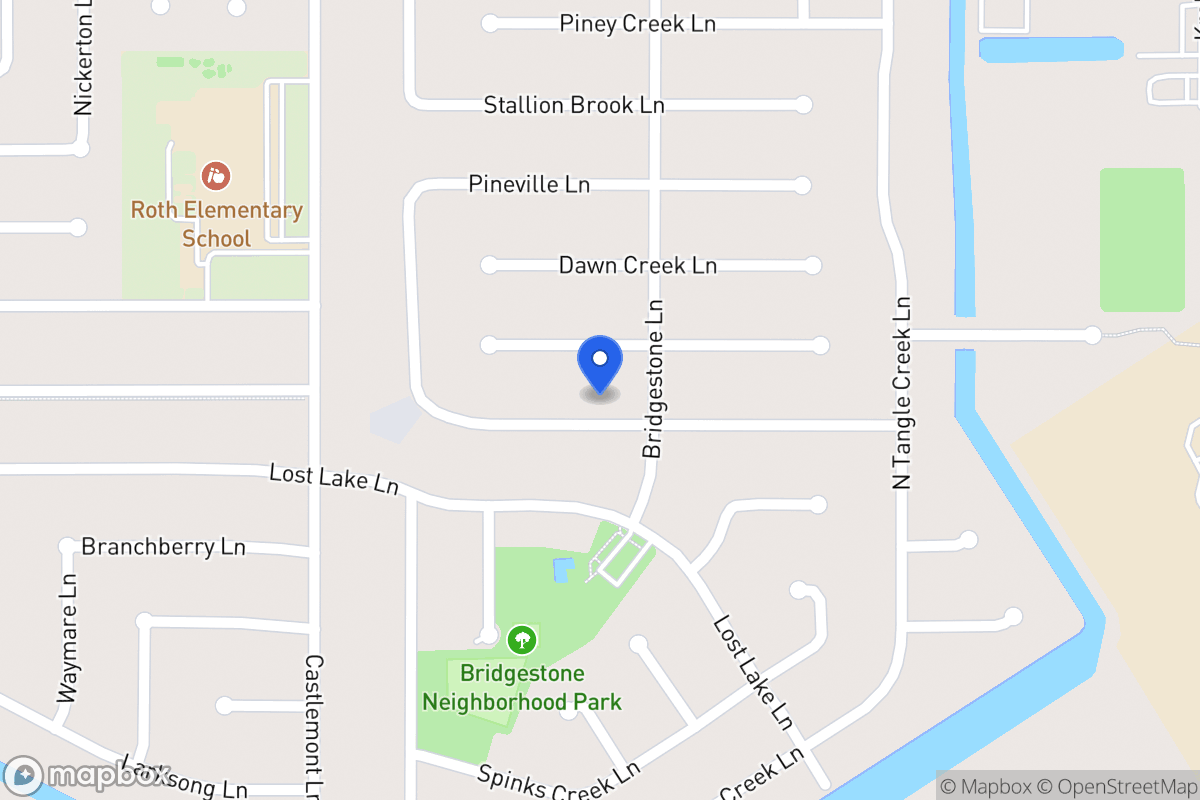Map of 4410 Owens Creek Ln, Spring