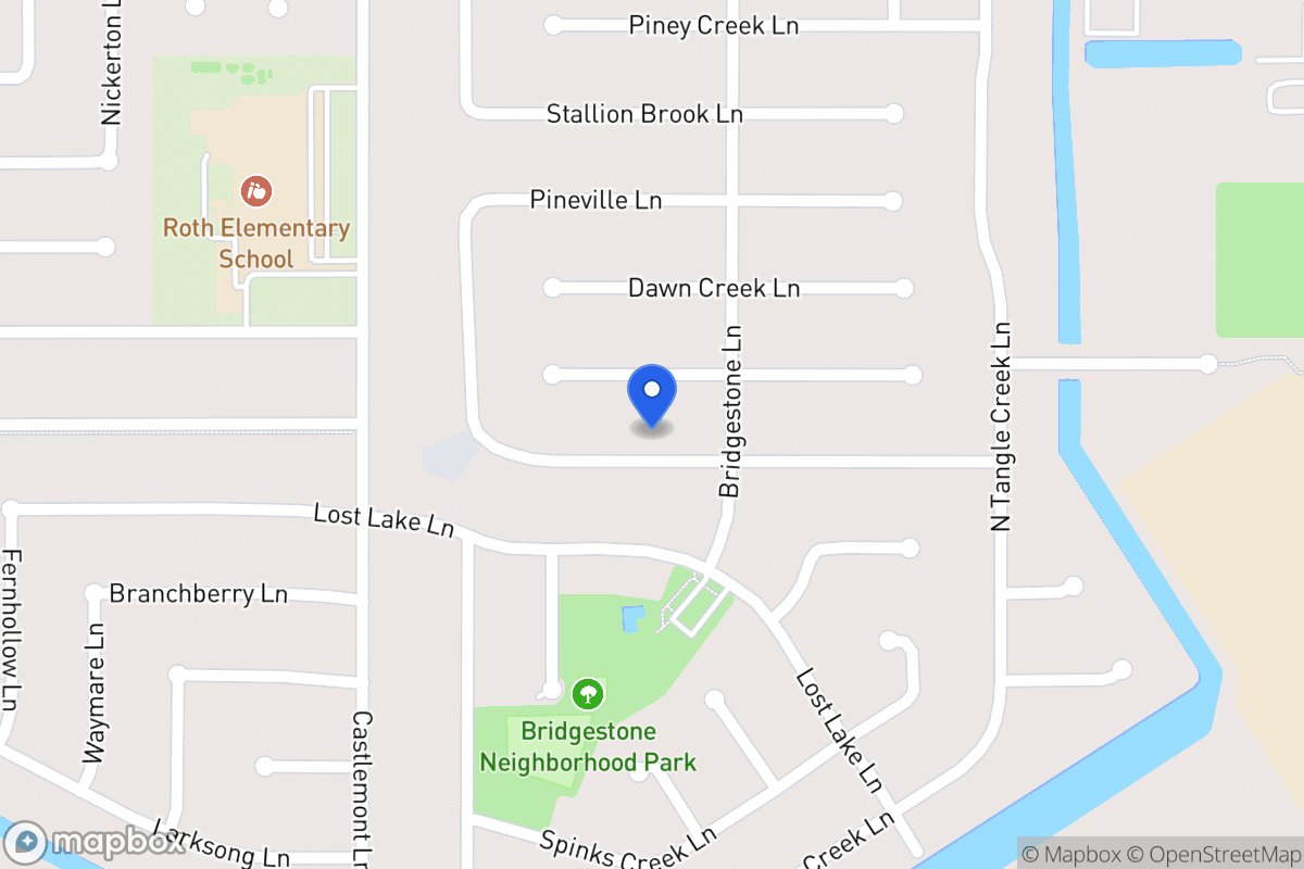 Map of 4414 Owens Creek Ln, Spring