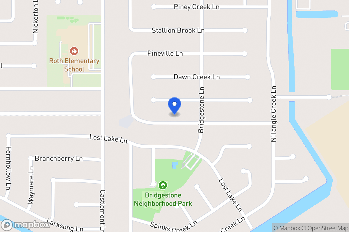 Map of 4418 Owens Creek Ln, Spring