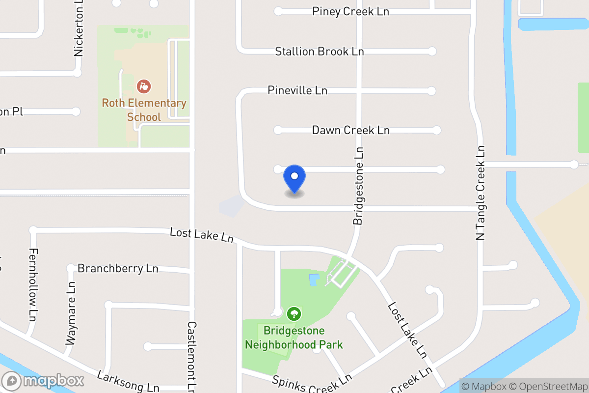 Map of 4506 Owens Creek Ln, Spring